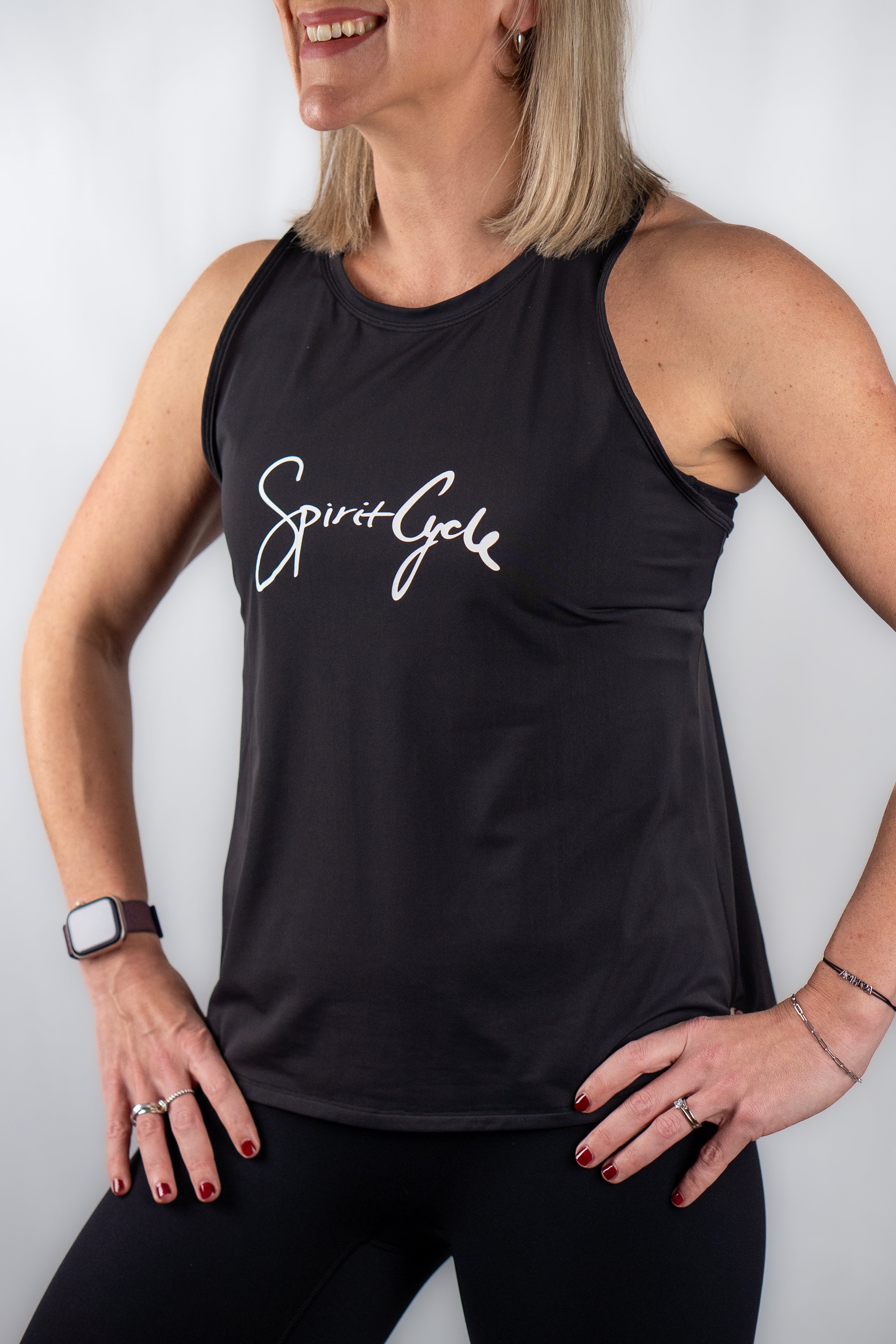 Lightweight Long Open Back Workout top
