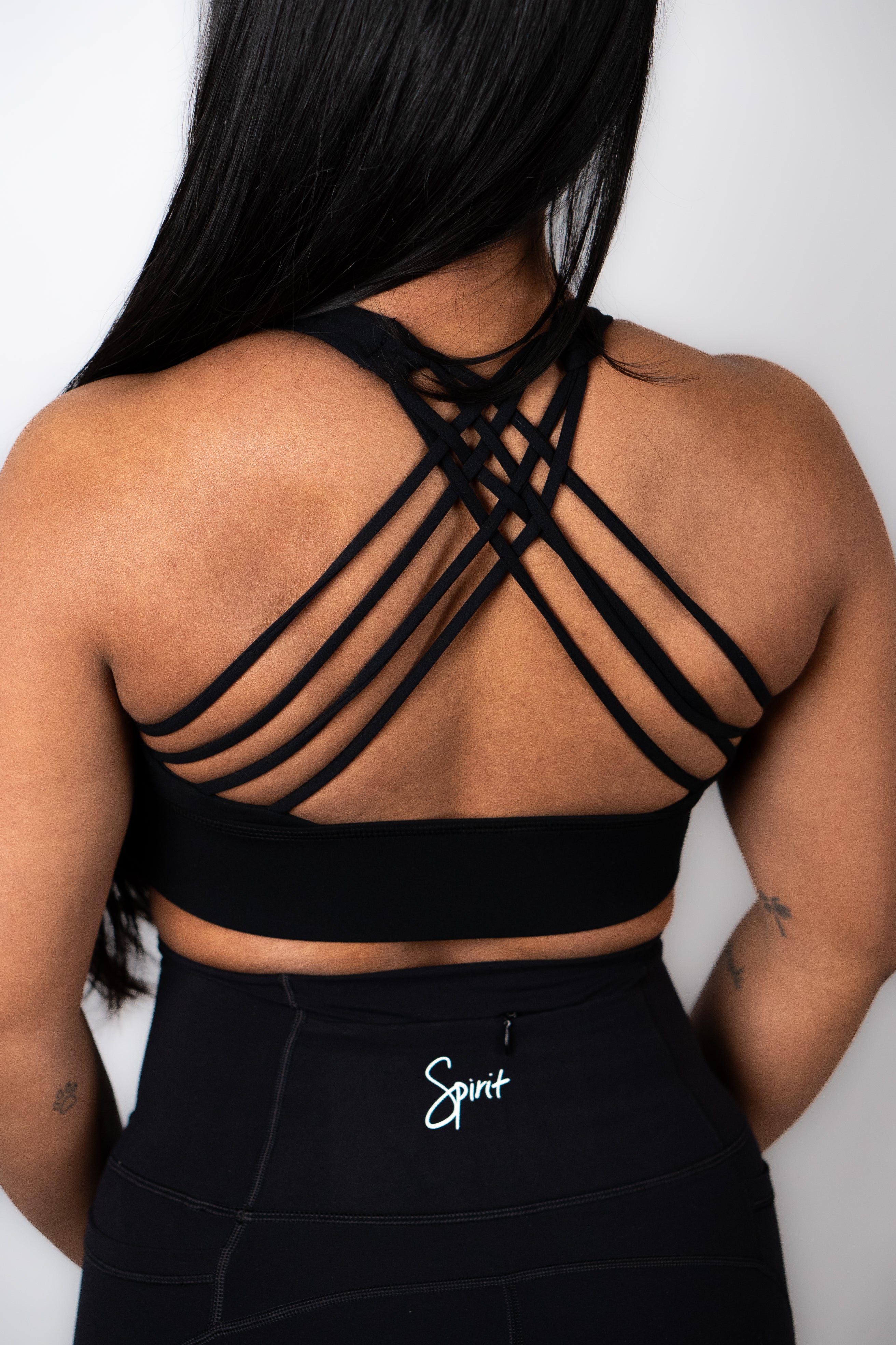 High Intensity Cross Straps Shockproof Running Sports Bra