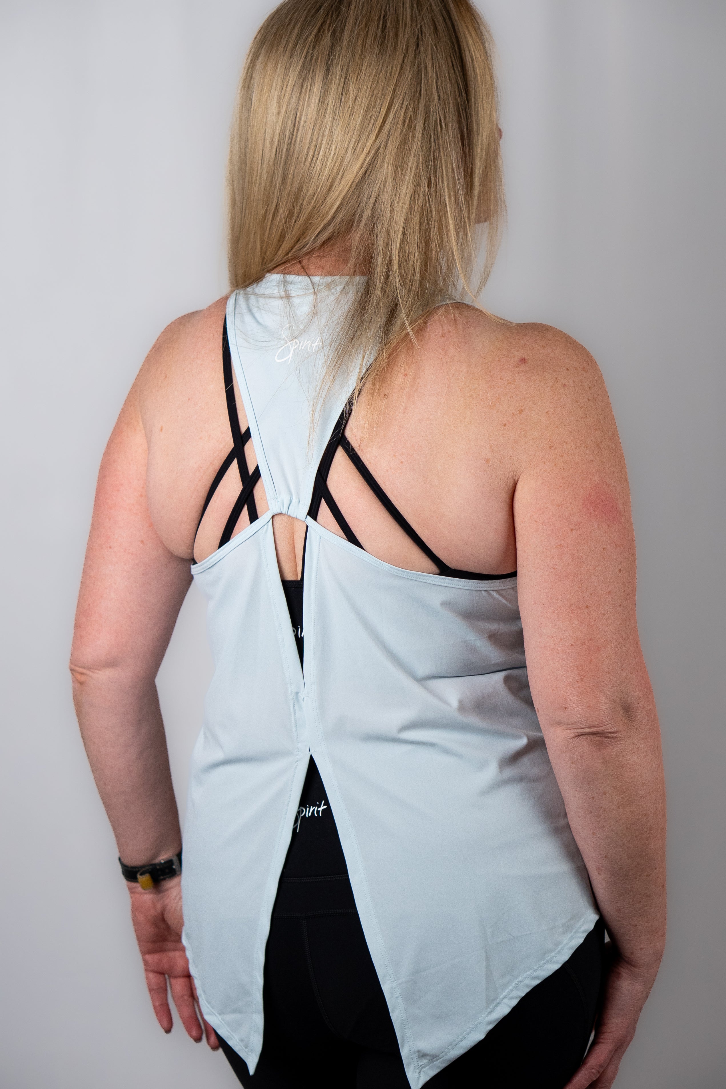Lightweight Long Open Back Workout top