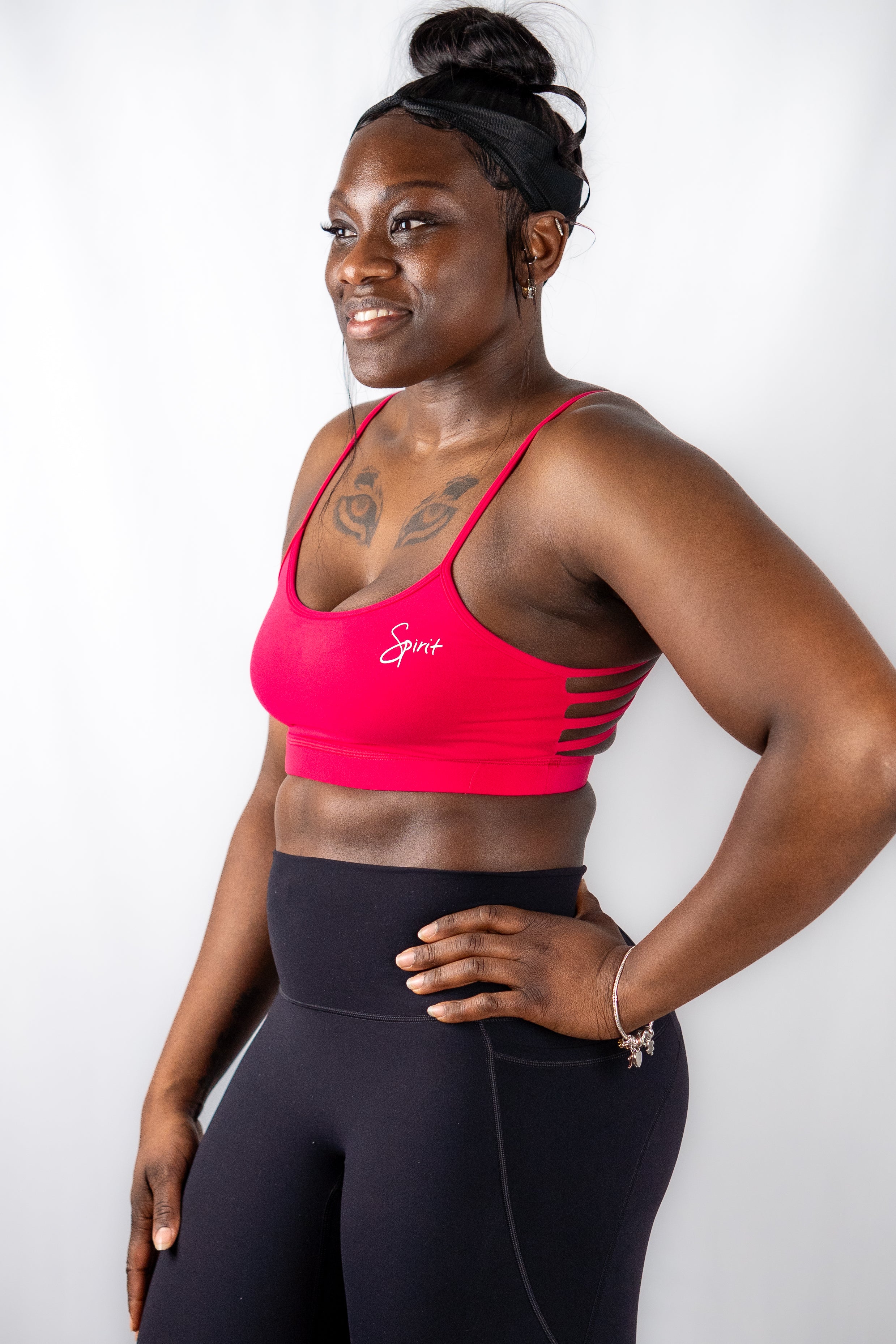 Medium Intensity Open Back 8 Way Stretch Sports Bra