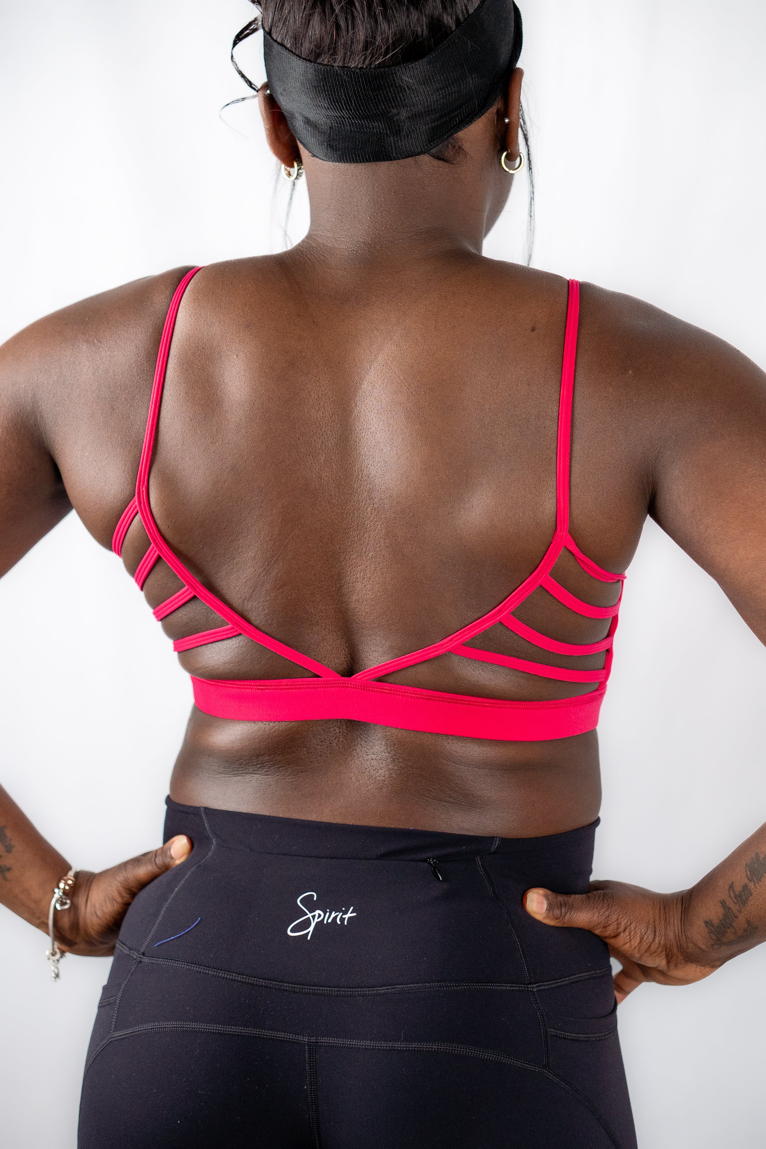 Medium Intensity Open Back 8 Way Stretch Sports Bra