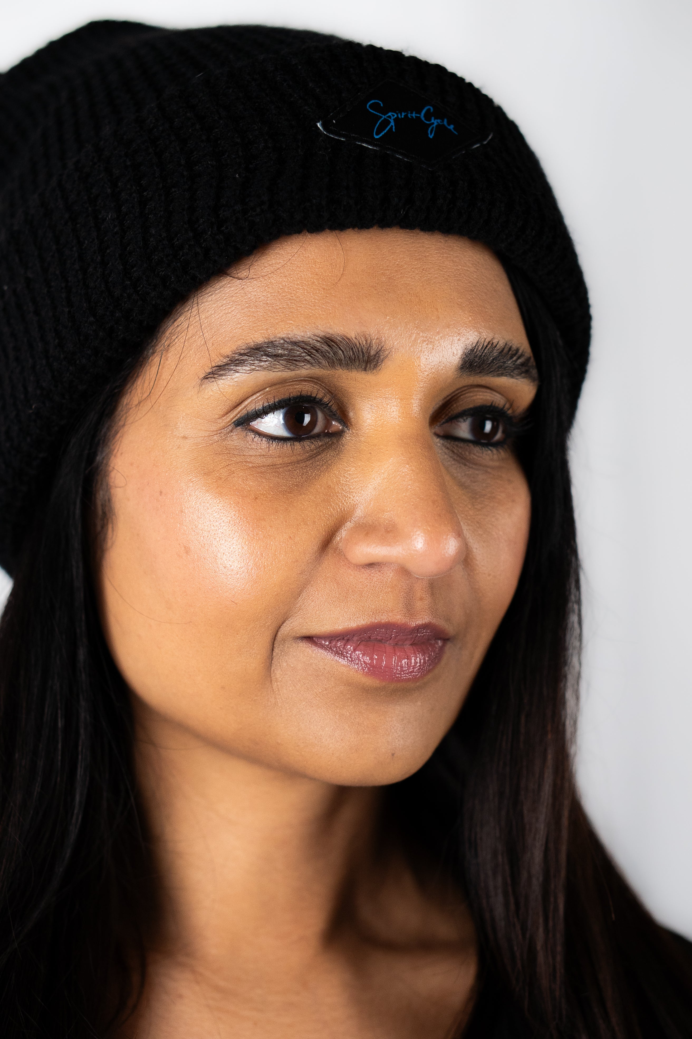 Unisex Black Beanie Hat