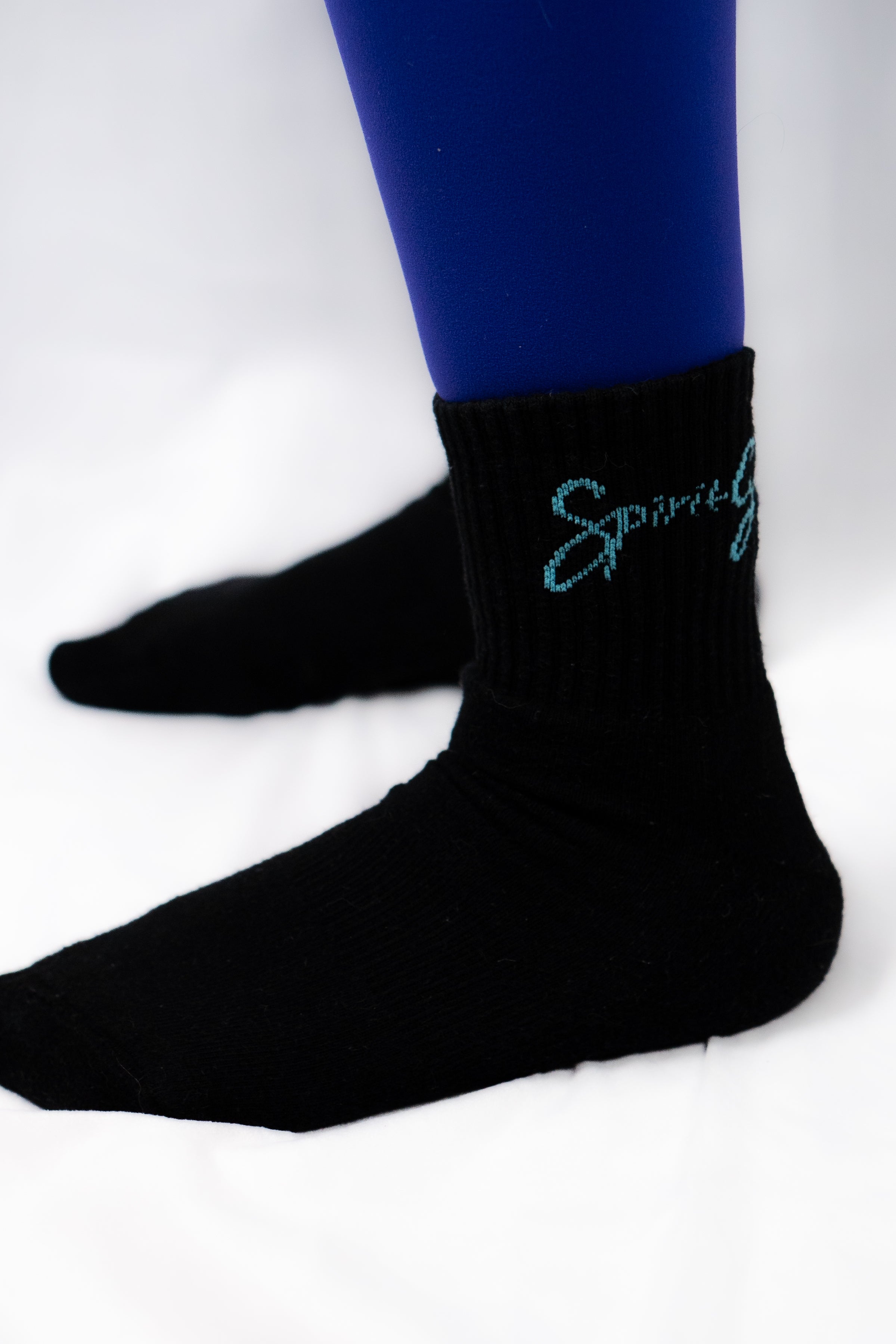 Spirit Cycle Black Socks