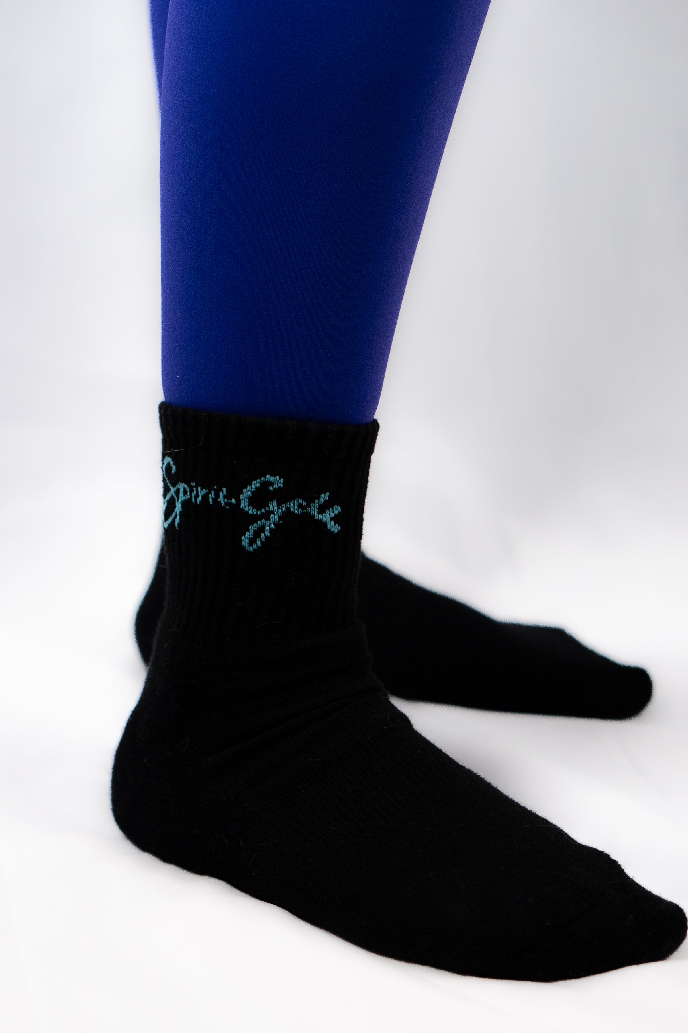 Spirit Cycle Black Socks