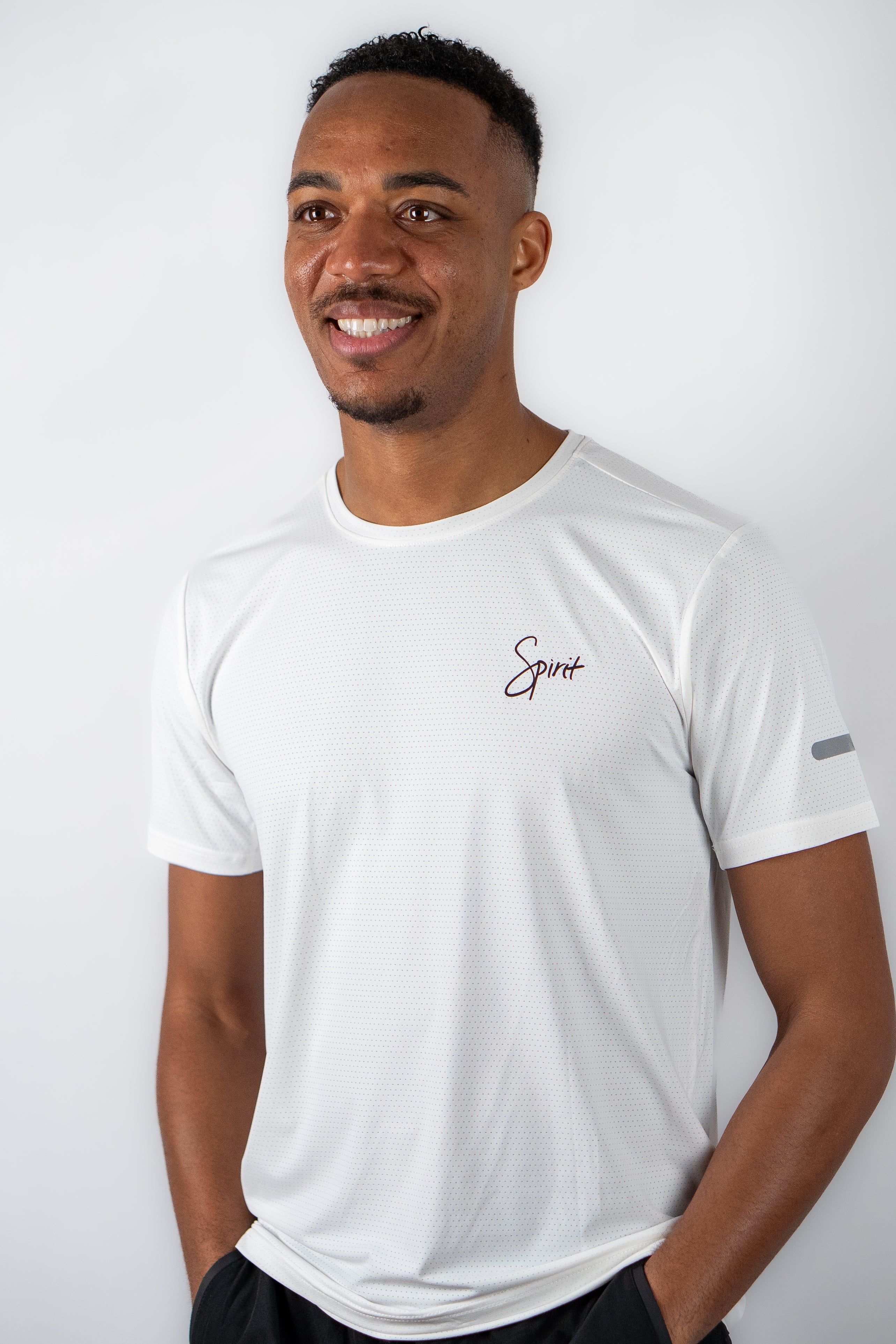 Mens Mesh Moisture Wicking Gym T-shirt
