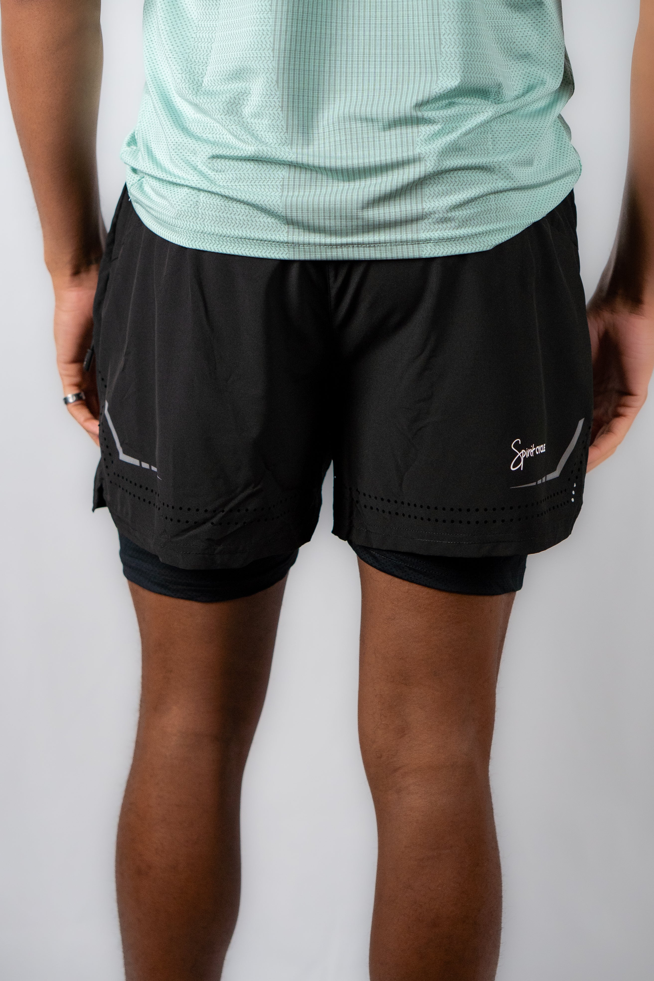 BEST SELLER: Mens Double Layer Breathable Running Shorts