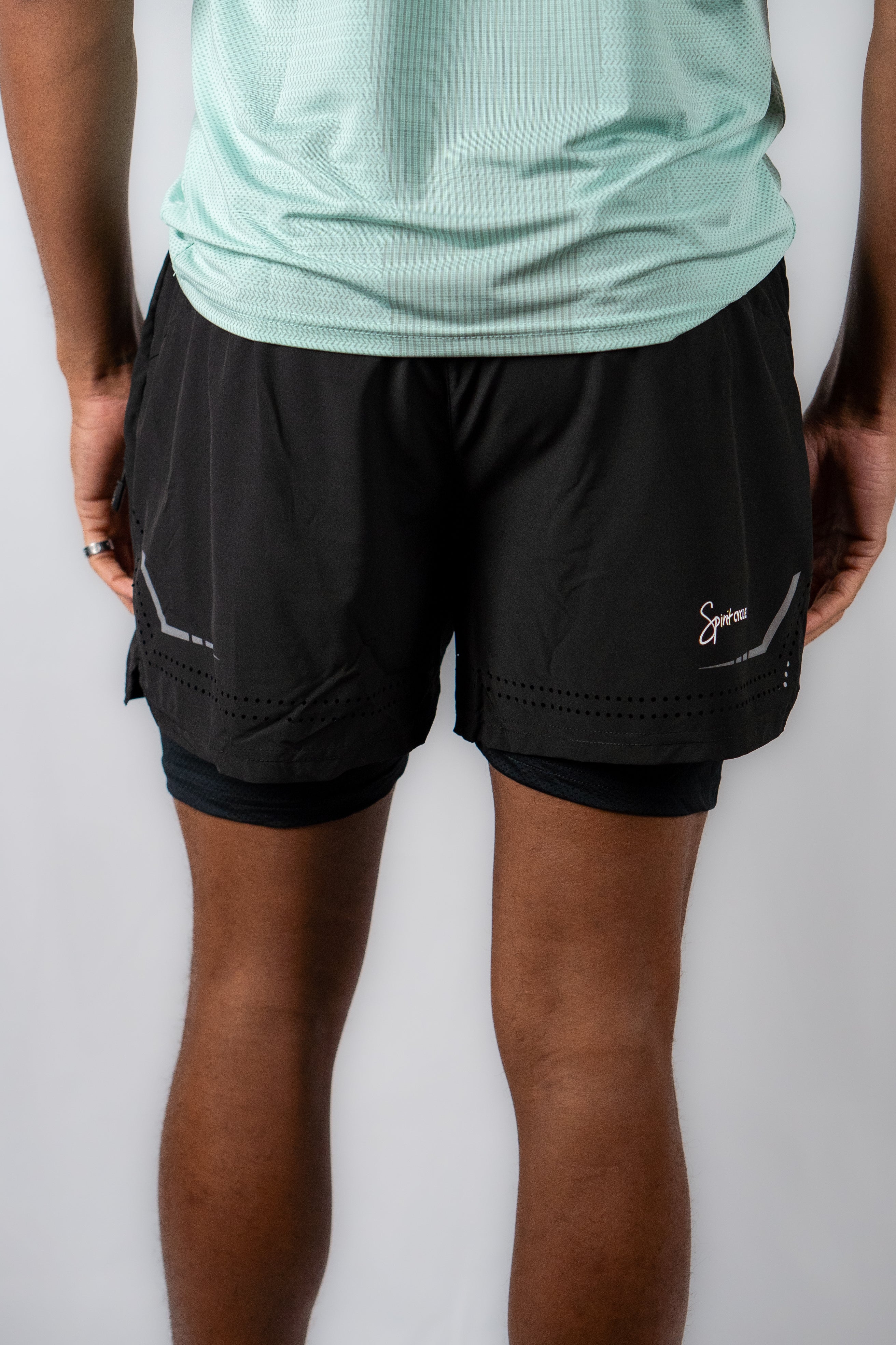 BEST SELLER: Mens Double Layer Breathable Running Shorts