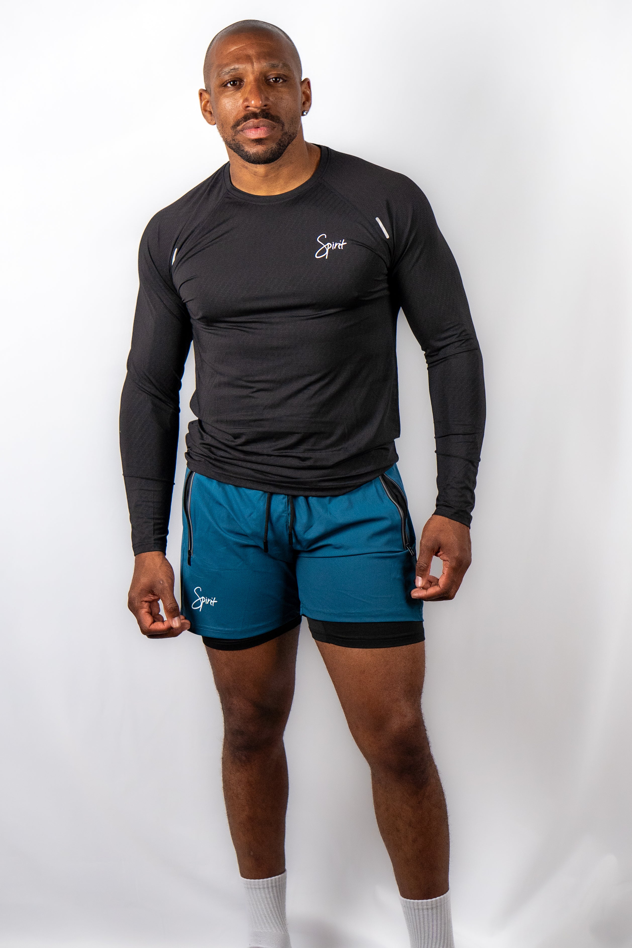 Mens Long Sleeved Quick Dry Running T-Shirt