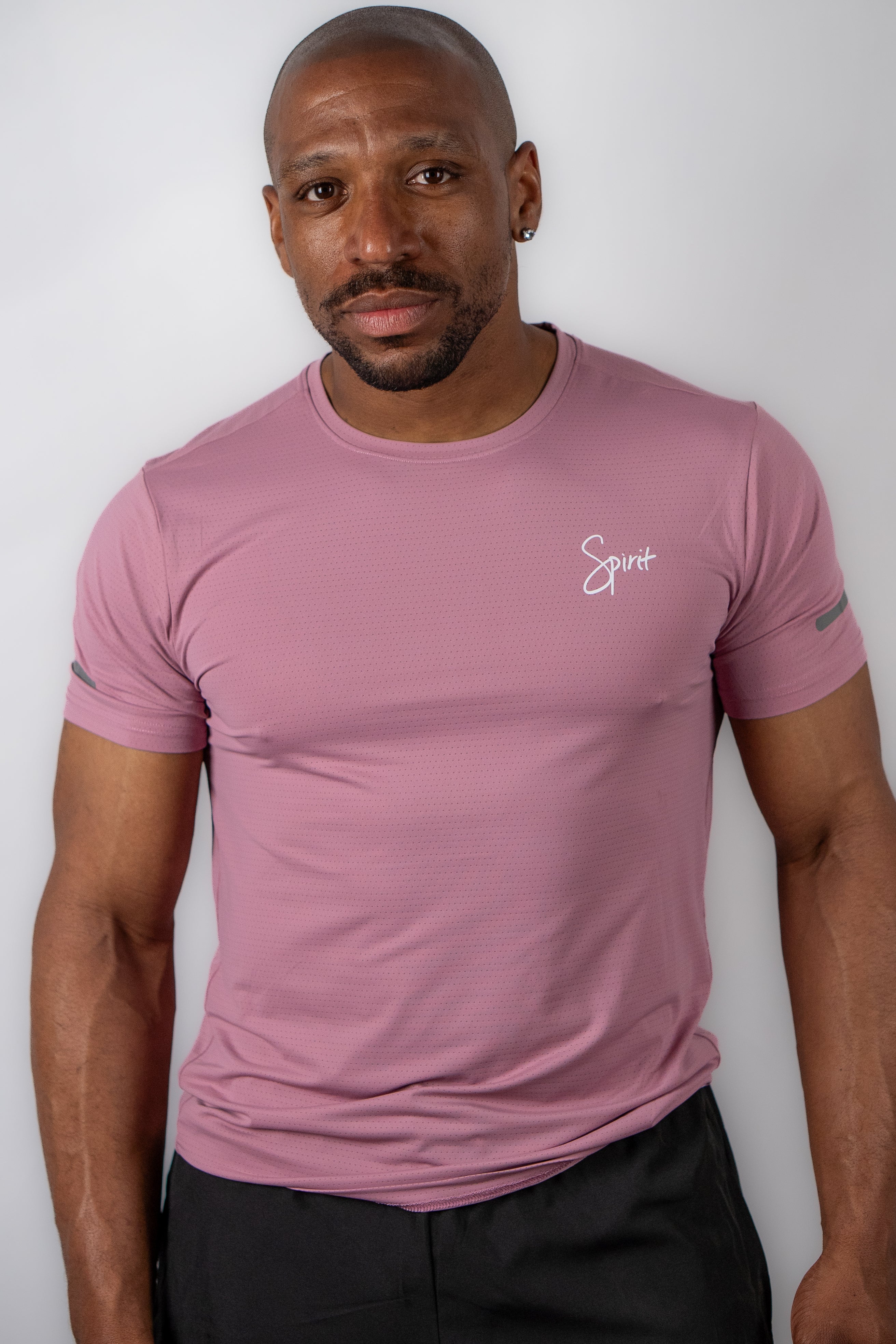 Mens Mesh Moisture Wicking Gym T-shirt