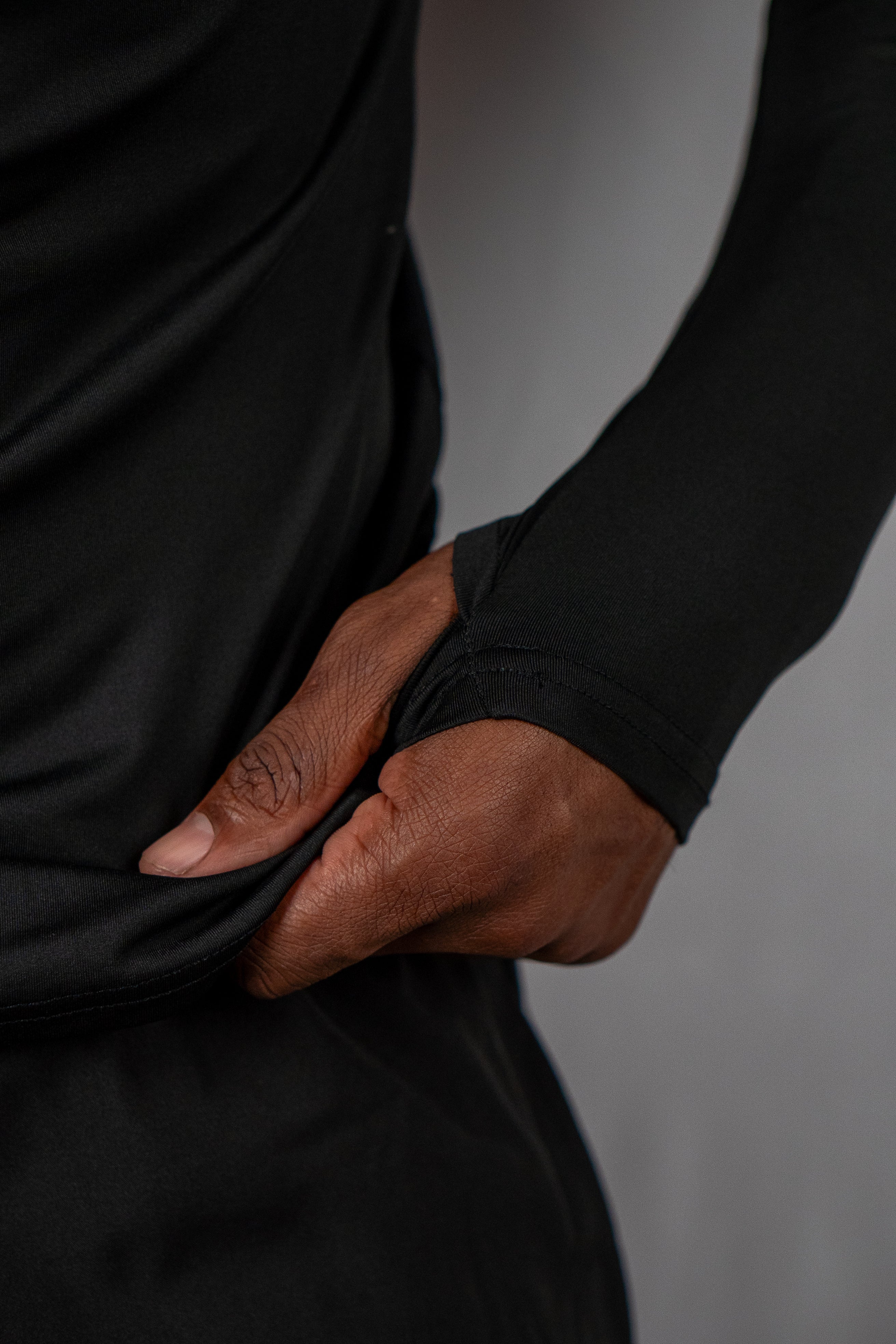 Long Sleeved Running Quarter Zipper Top