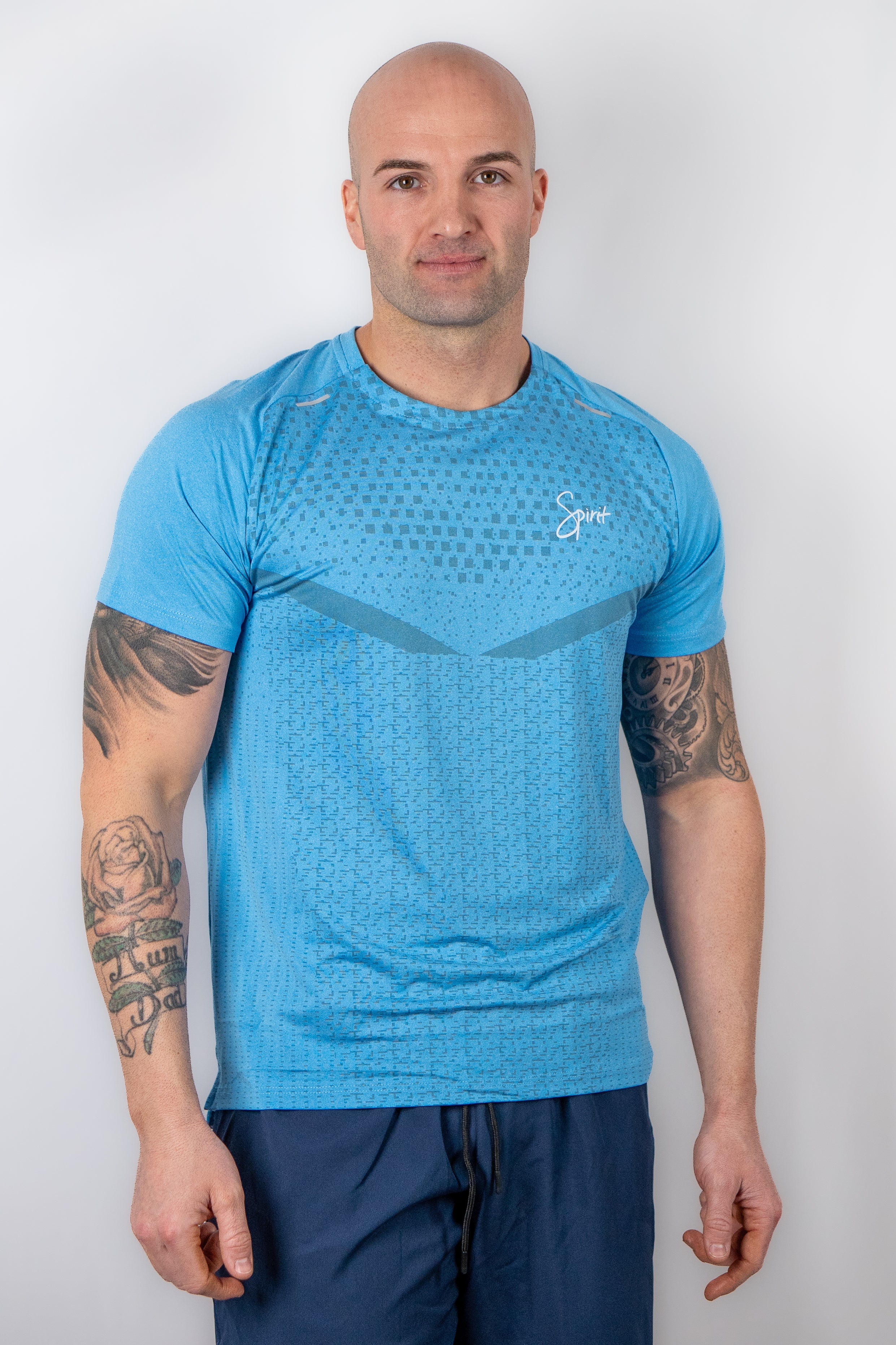 Mens Quick Drying Patterned T-Shirt
