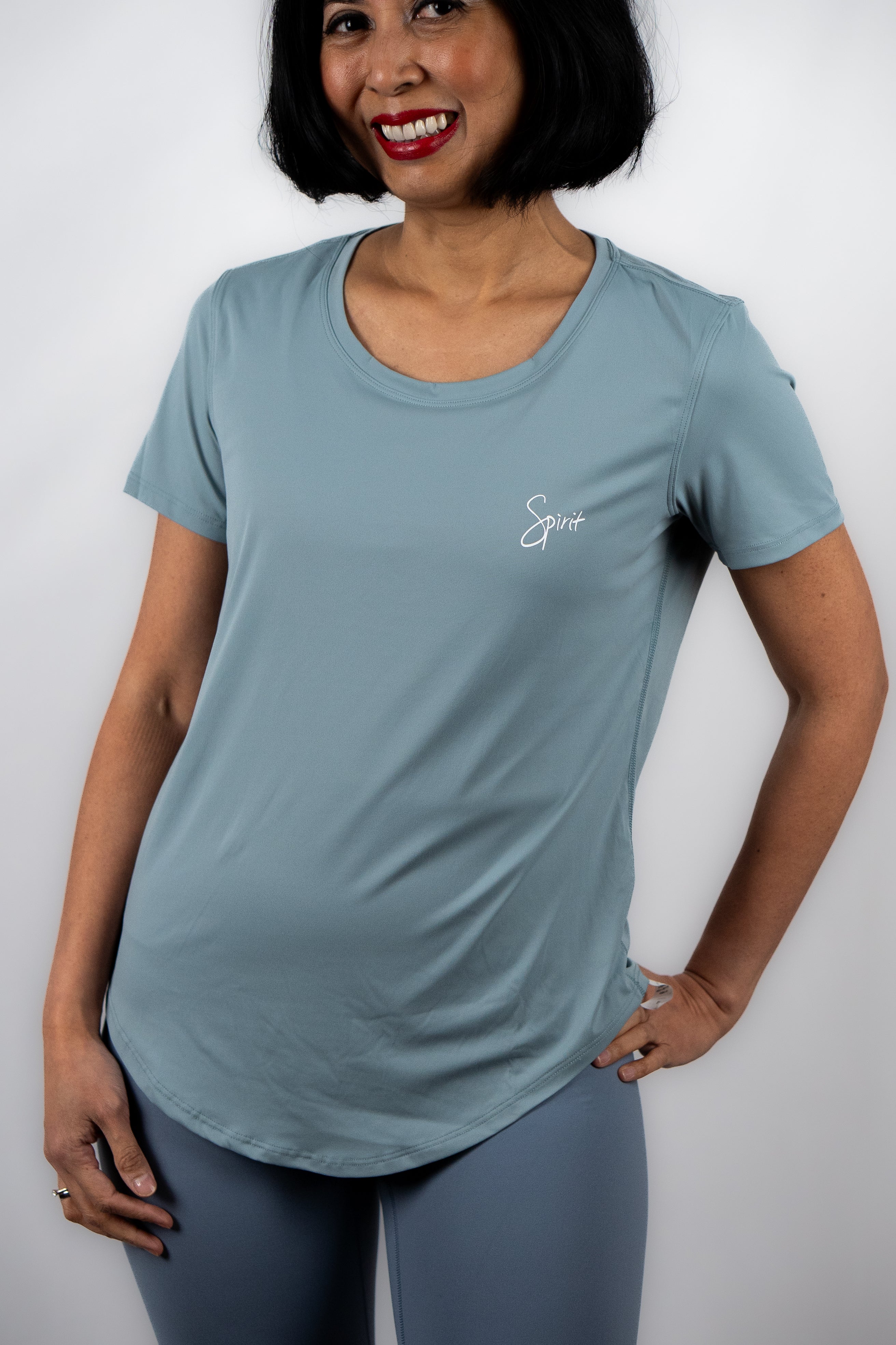Women's Lightweight Workout Top with Sleeves