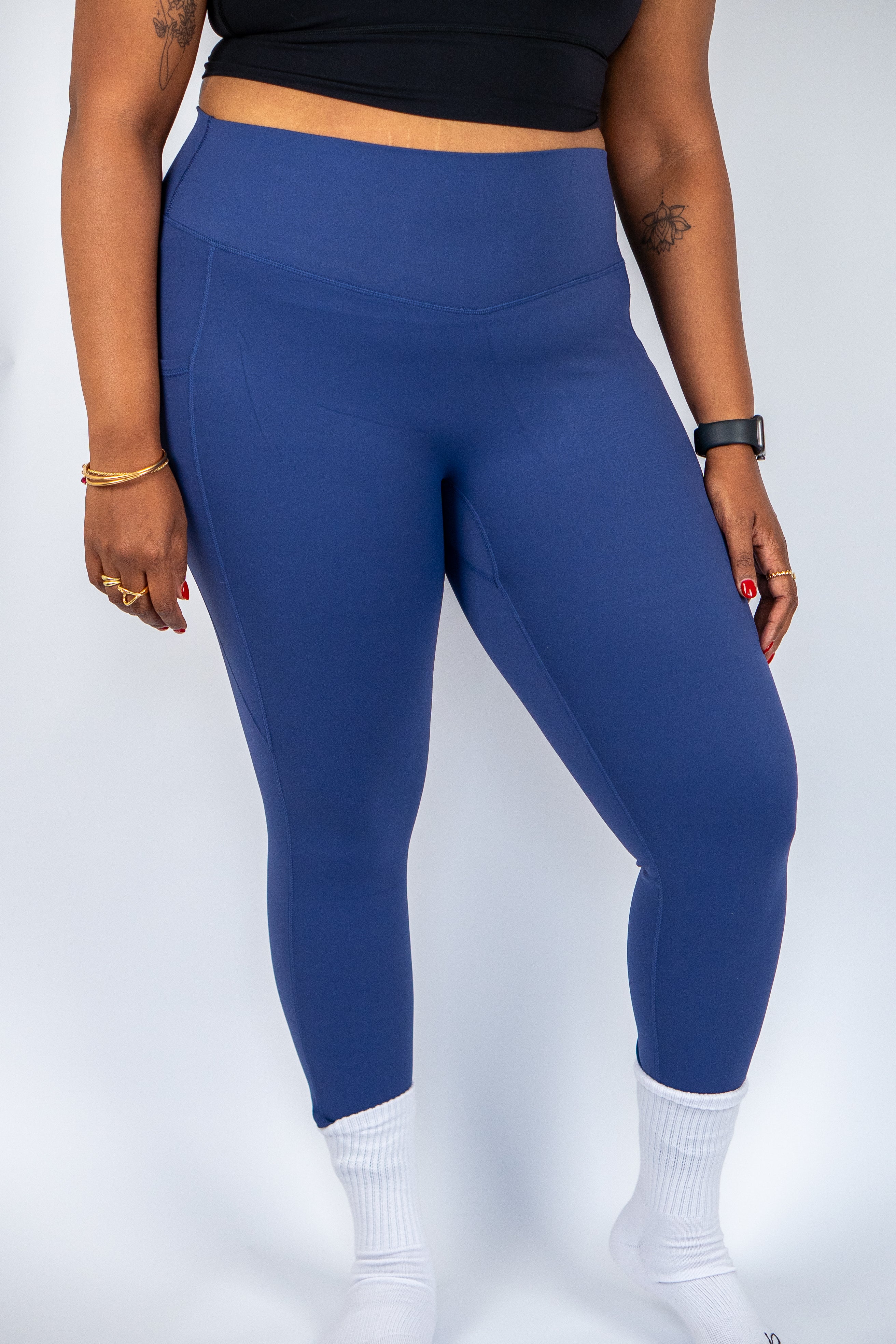 NEW: High Waisted Soft Leggings with Pockets