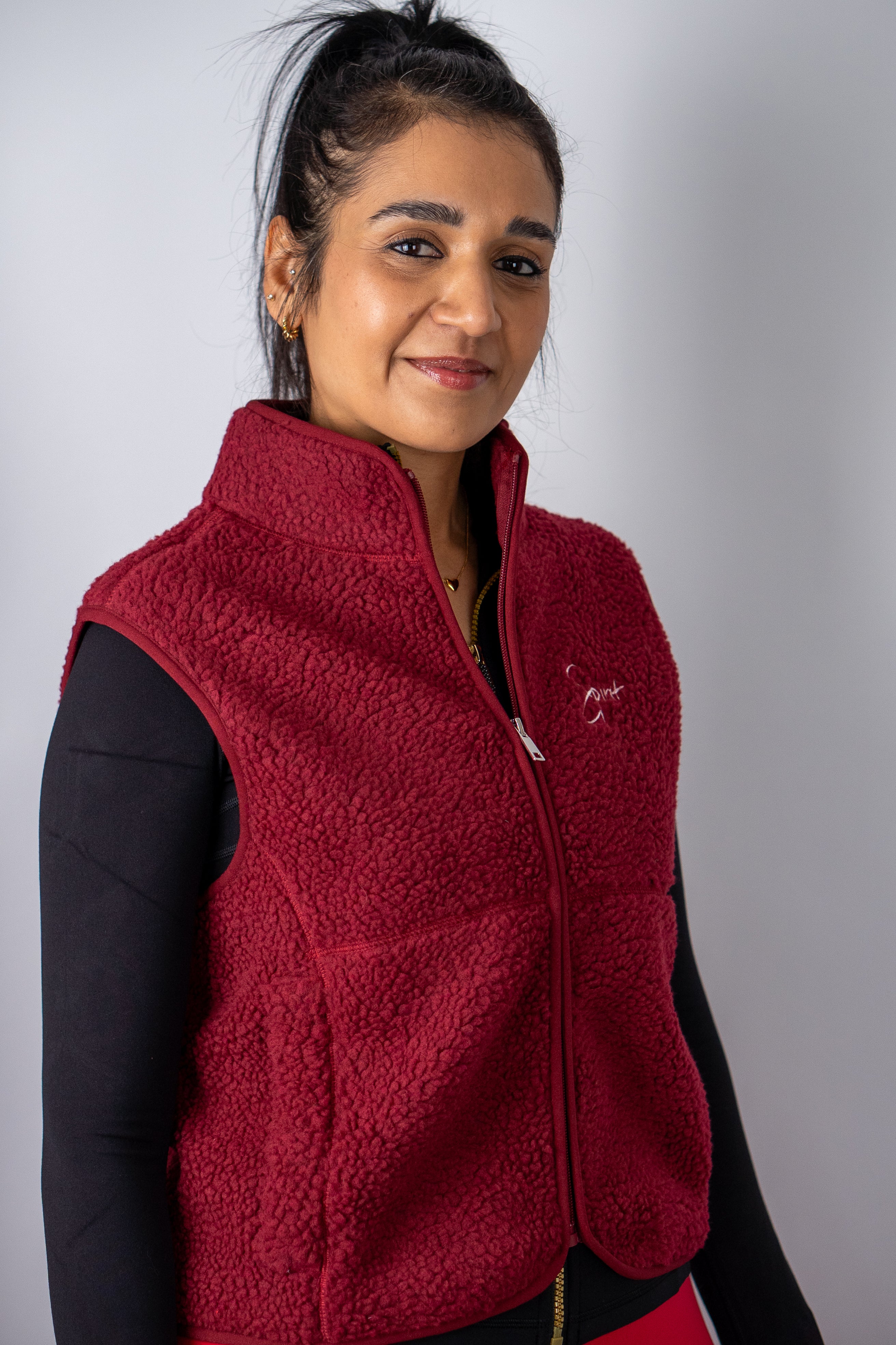 NEW: Sleeveless Wool Jacket