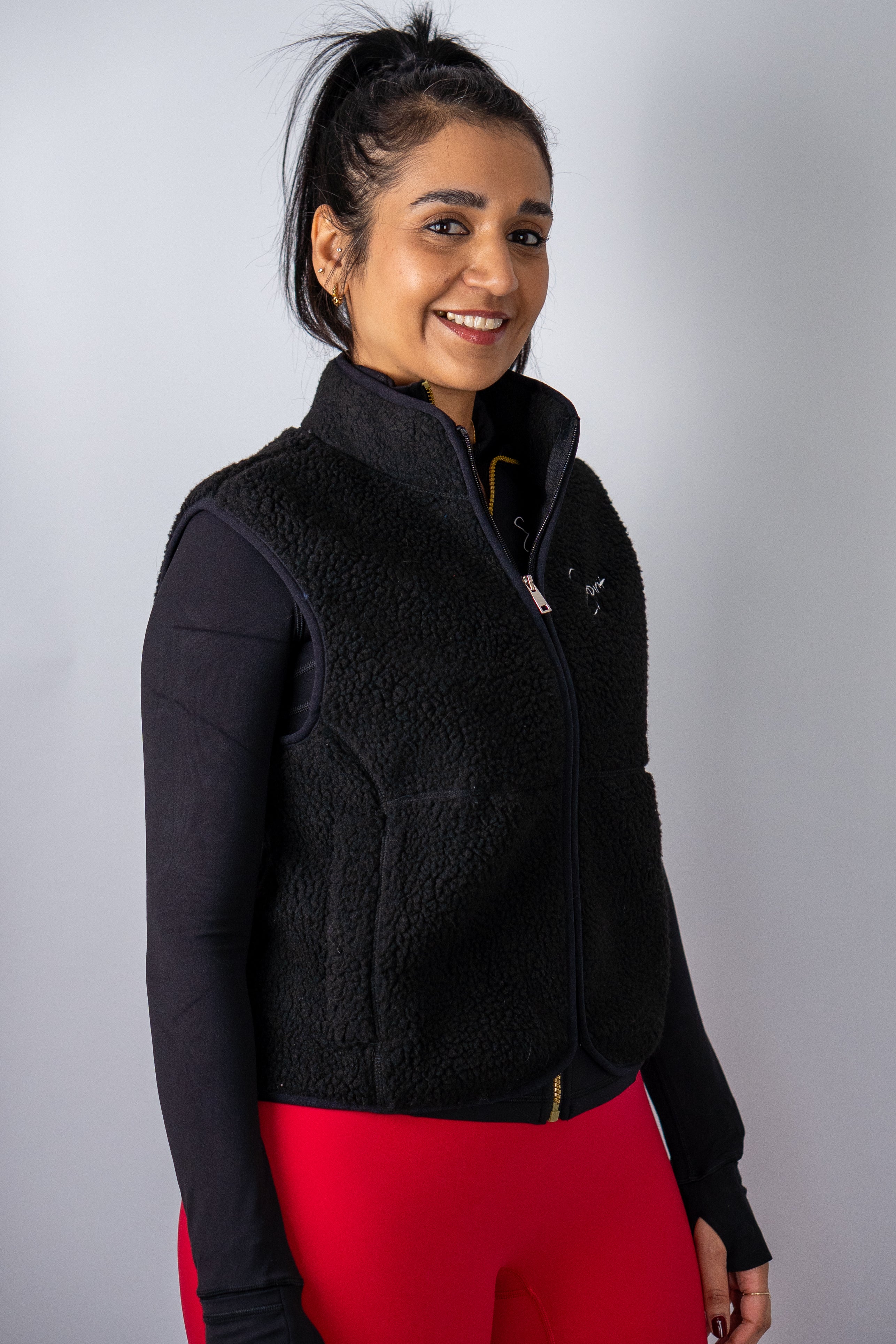 NEW: Sleeveless Wool Jacket