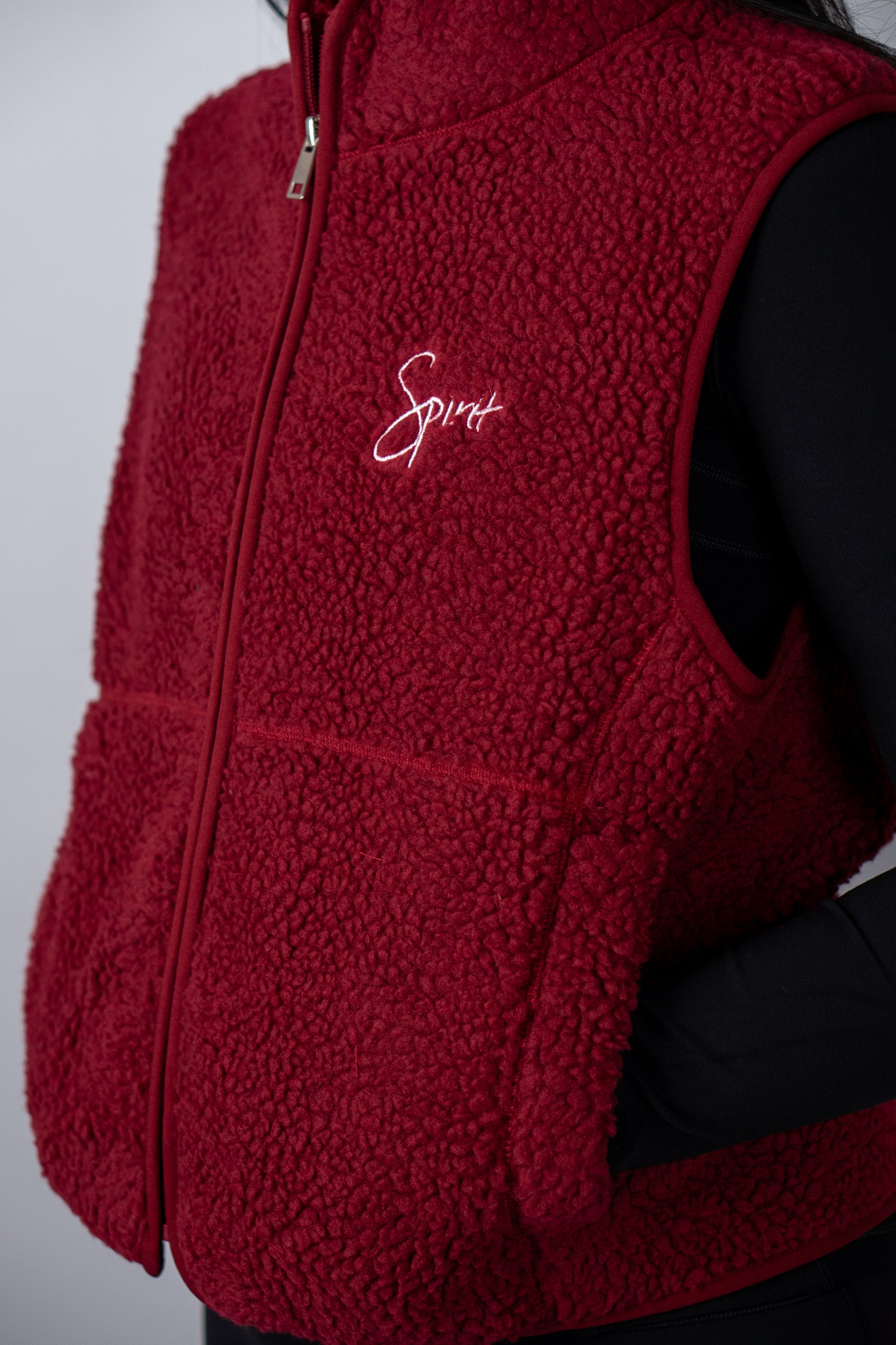 NEW: Sleeveless Wool Jacket